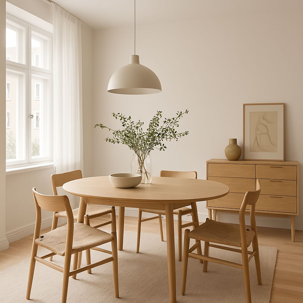 Scandinavian Dining Area